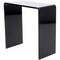 Plymor Black Acrylic Vertical Rectangular Display Riser, 7" H x 7" W x 3.5" D (1/4" thick)